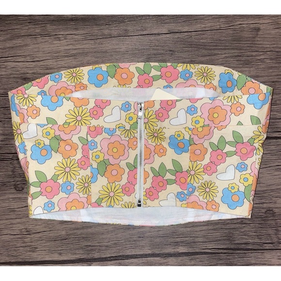 Peppermayo Floral Tube Top - Picture 7 of 7